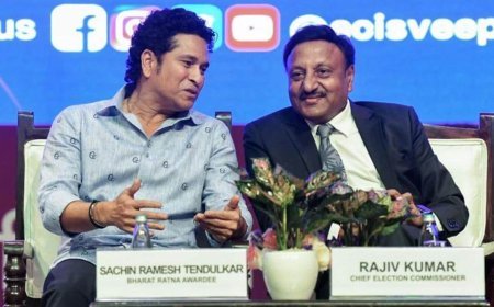 ସଚିନ ହେଲେ ନିର୍ବାଚନ କମିଶନଙ୍କ ନ୍ୟାସନାଲ ଆଇକନ