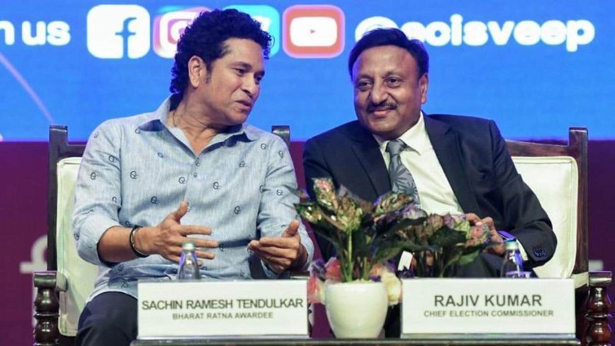 ସଚିନ ହେଲେ ନିର୍ବାଚନ କମିଶନଙ୍କ ନ୍ୟାସନାଲ ଆଇକନ