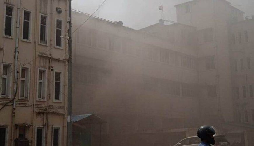 ଲୋକସେବା ଭବନରେ ଲାଗିଥିବା ନିଆଁ ଆୟତ୍ତ