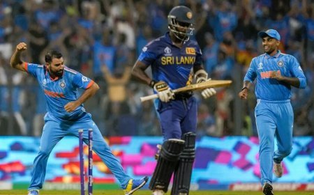 ଶାମି ଓ ସିରାଜଙ୍କ ସୁଇଂରେ ଶ୍ରୀଲଙ୍କା ୫୫ରେ ଅଲଆଉଟ୍‌, ଭାରତକୁ ସେମି ଟିକେଟ୍‌