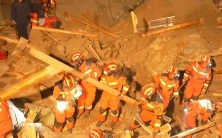 ଚୀନରେ ଭୟଙ୍କର ଭୂମିକମ୍ପରେ ୧୧୧ ଜଣଙ୍କ ମୃତ୍ୟୁ