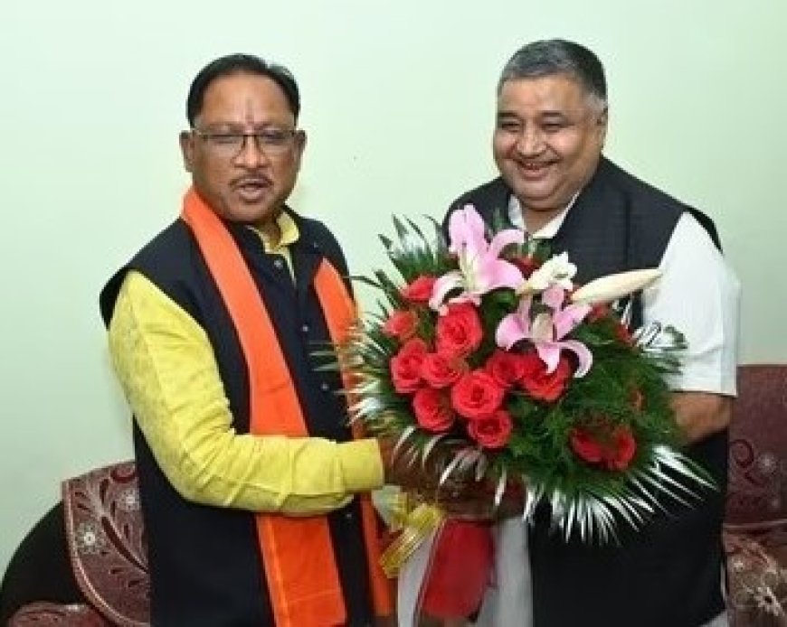 ଛତିଶଗଡ଼ର ମୁଖ୍ଯ଼ମନ୍ତ୍ରୀ ହେବେ ବିଷ୍ଣୁ ଦେଓ ସାଇ