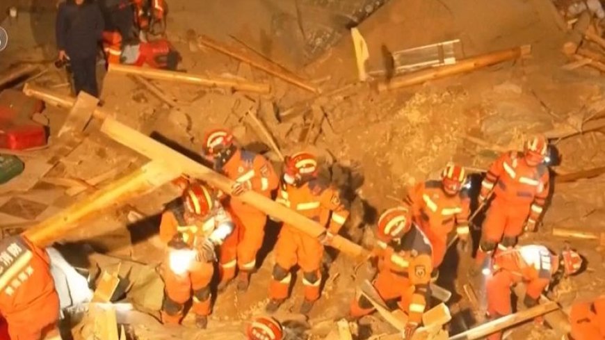 ଚୀନରେ ଭୟଙ୍କର ଭୂମିକମ୍ପରେ ୧୧୧ ଜଣଙ୍କ ମୃତ୍ୟୁ