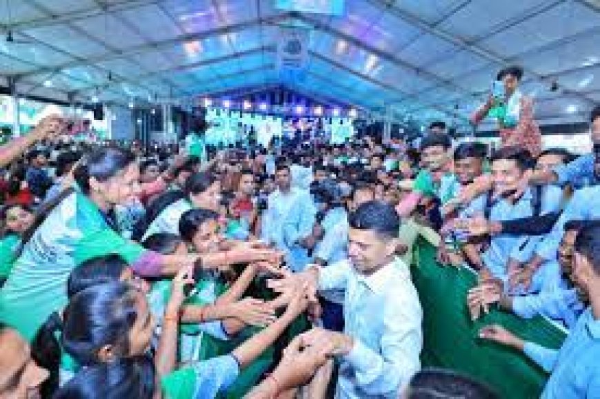 ଛାତ୍ରଛାତ୍ରୀଙ୍କୁ ଦେଲେ ଆତ୍ମନିର୍ଭରଶୀଳ ହେବାର ମନ୍ତ୍ର 5T ଅଧ୍ୟକ୍ଷ