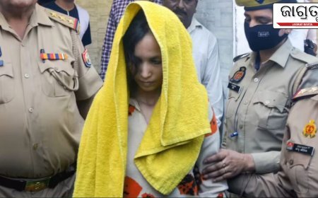 ନୀଳ ଡ୍ରମ୍ ହରର୍ : ଜେଲରେ ଶିଶୁ କନ୍ୟାର ନାଁ ରଖିଲା ମୁସକାନ୍ , ଏବେବି ସସପେନ୍ସରେ କିଏ ଶିଶୁର ବାପା !